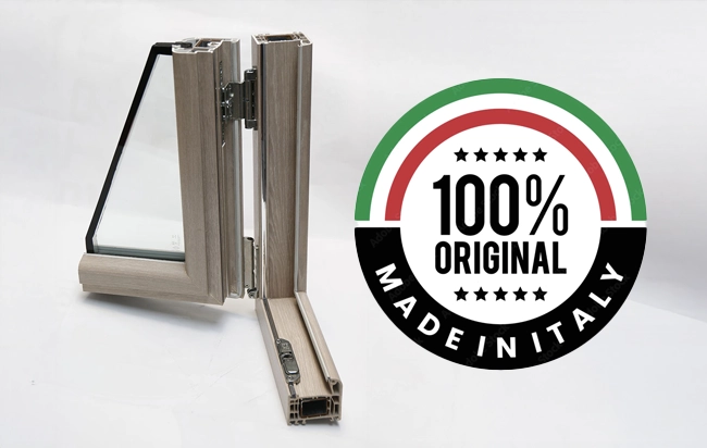 100% Fabbricato in Italia